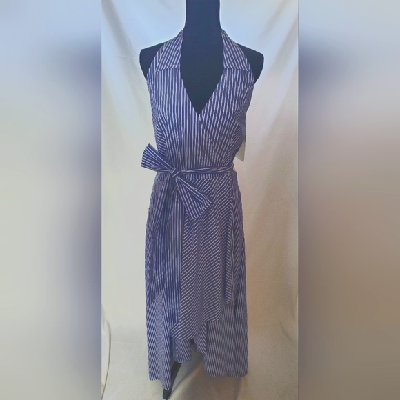 Boston Proper Wrap Dress - Picture 1 of 6